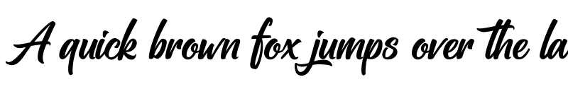 Preview of Rockabilly Regular font