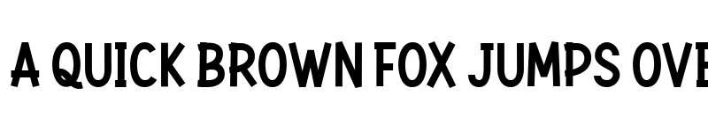 Preview of Rockbitz Regular font