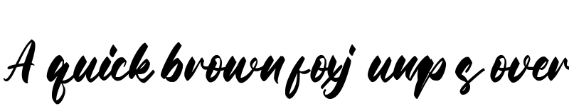 Preview of Rockerly Regular font