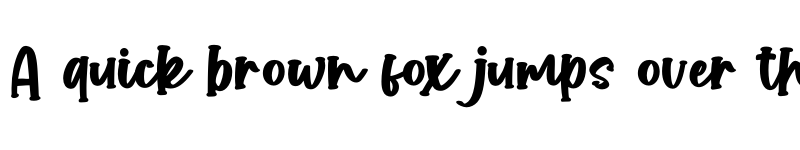 Preview of Rocket City Regular font