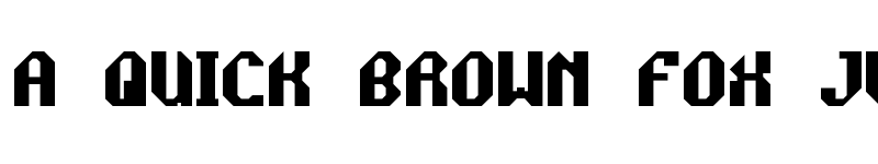 Preview of Rocket Propelled Regular font