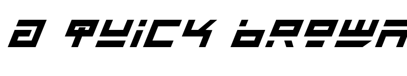 Preview of Rocket Type Bold Italic Bold Italic font