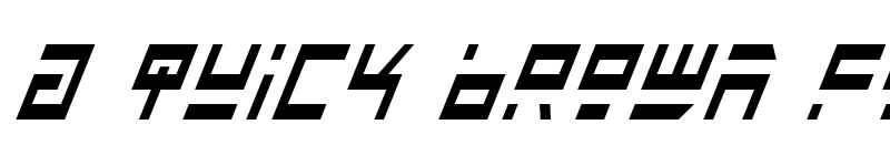 Preview of Rocket Type Cond Italic Cond Italic font