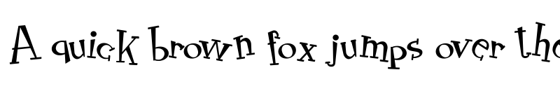 Preview of RocknRoll Typo crazy Regular font