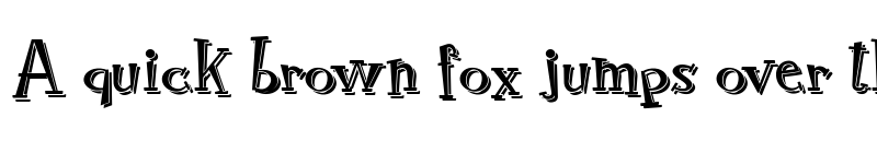 Preview of RocknRoll Typo Shadow Regular font