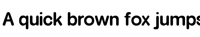 Preview of RockoFLF Bold font