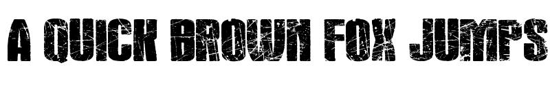 Preview of Rock's Death Regular font