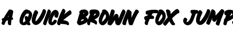 Preview of ROCKSLIDE BOLD font