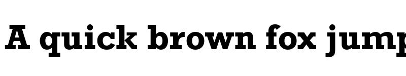 Preview of Rockwell Bold font