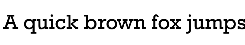 Preview of Rockwell Regular font