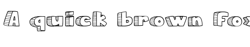 Preview of Rocky Age Regular font