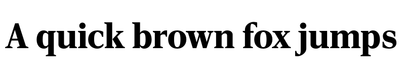 Preview of Rocky Black font