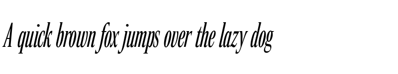 Preview of Rocky Compressed Light Italic font