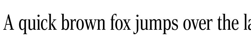 Preview of Rocky Condensed Light font