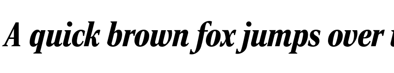 Preview of Rocky Extra Condensed Black Italic font