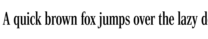 Preview of Rocky Extra Condensed Regular font