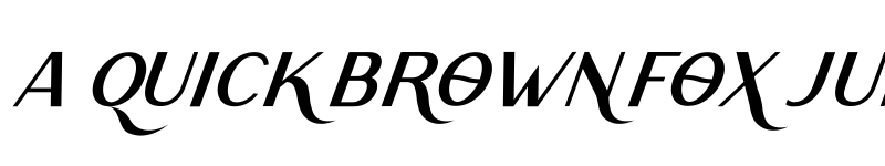 Preview of Rodano Italic font