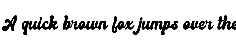 Preview of Rodeos Regular font