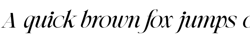 Preview of Rofane Italic font