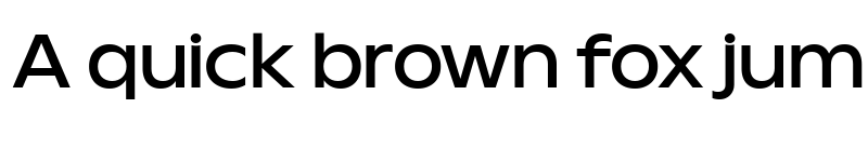 Preview of Rogerex Medium font