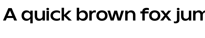 Preview of Rogerex Semi Bold font