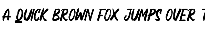 Preview of Rogersan Regular font