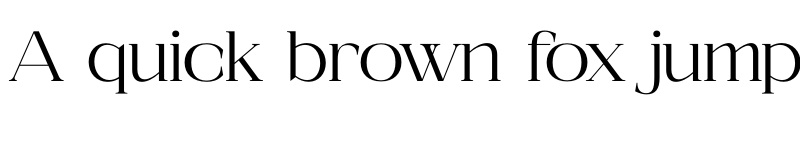 Preview of Roghiska Regular font
