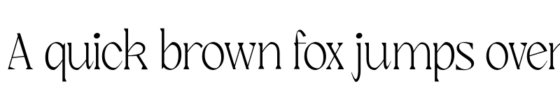 Preview of Rogik Thin font