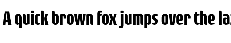 Preview of Rogue Sans Cond Bold font