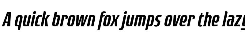 Preview of Rogue Sans Cond Medium It font