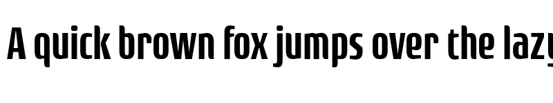 Preview of Rogue Sans Cond Medium font