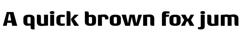 Preview of Rogue Sans Ext Bold font