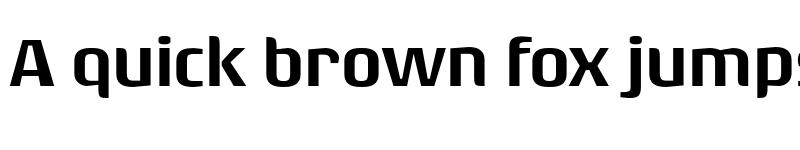 Preview of Rogue Sans Ext Medium font