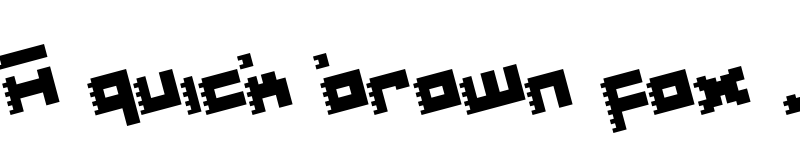 Preview of Roid Rage Rotate Rotate font