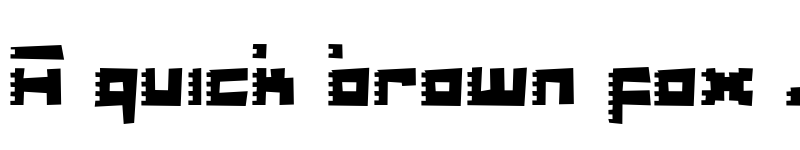 Preview of Roid Rage Rough Rough font