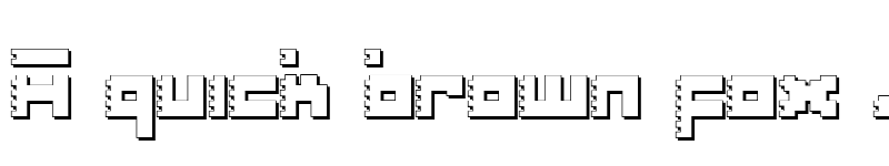 Preview of Roid Rage Shadow Shadow font