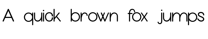 Preview of Rokey Regular font