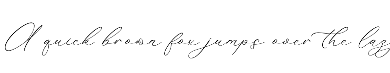 Preview of Rokuna Alenthush Script Regular font
