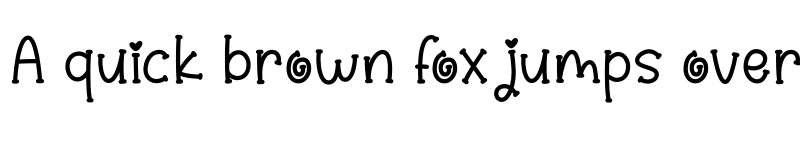 Preview of Roll Cake Regular font