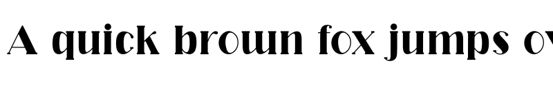 Preview of ROLLINA Regular font