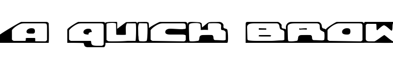 Preview of Rollover Regular font