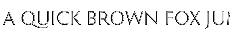 Preview of Roma Shaded Regular font