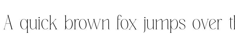 Preview of Roman lovers Thin font