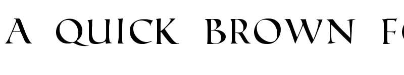 Preview of Roman SD Regular font