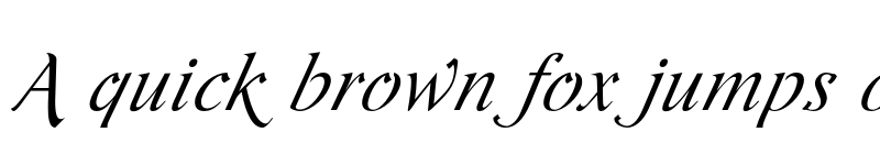 Preview of Romande ADF Script Std Italic font