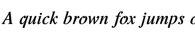 Preview of Romande ADF Std DemiBoldItalic font