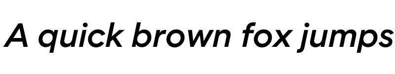 Preview of Romania5.10 Medium Italic font