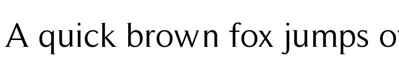 Preview of RomanSerif Regular font