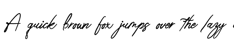 Preview of Romantic Ending Regular font