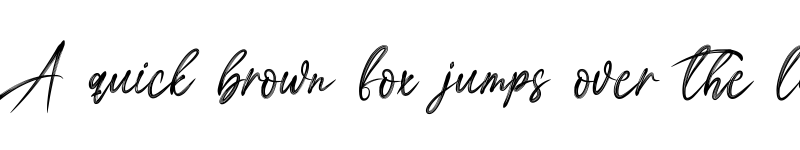 Preview of Romantic Story Regular font